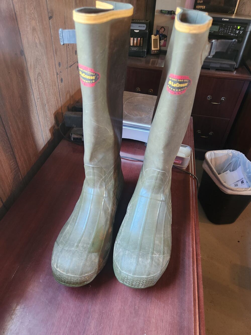 LaCrosse Burly Scent-Free Rubber Hunting Boots Men's Size 11